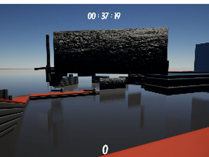 Just a screen showing the game