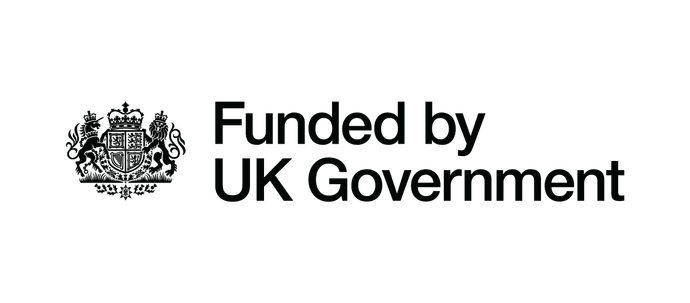 Funded by UK Gov Logo