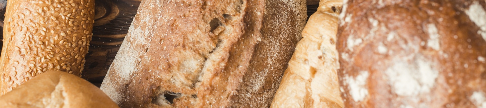 Close up of bread rolls